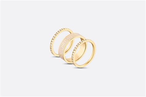 dior gold rings|Dior ring size chart.